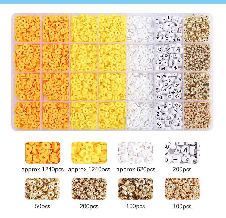 Beads with Safety Scissors