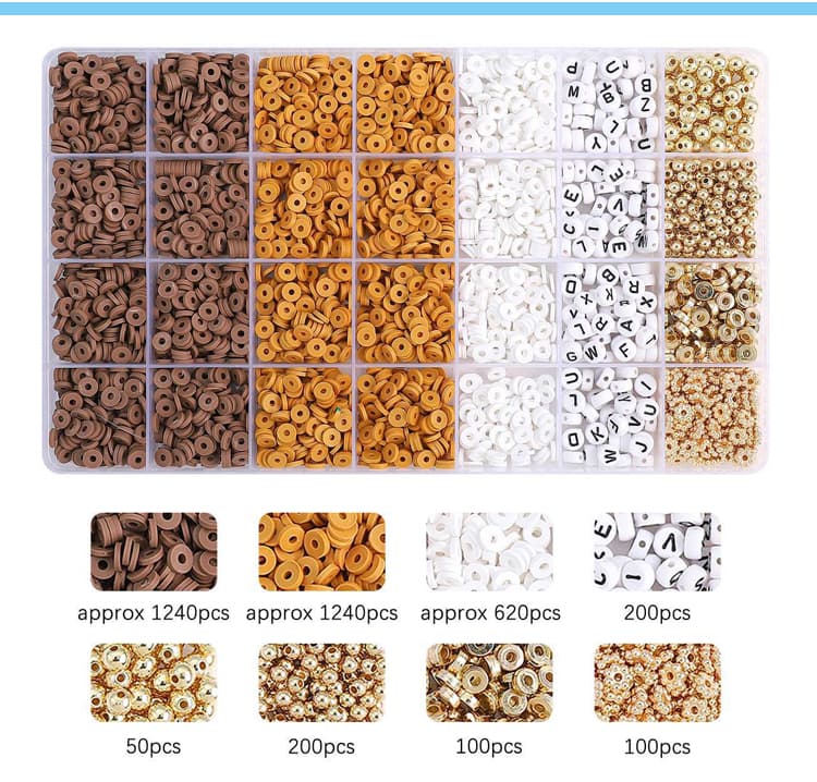 Christmas Series Clay Beads