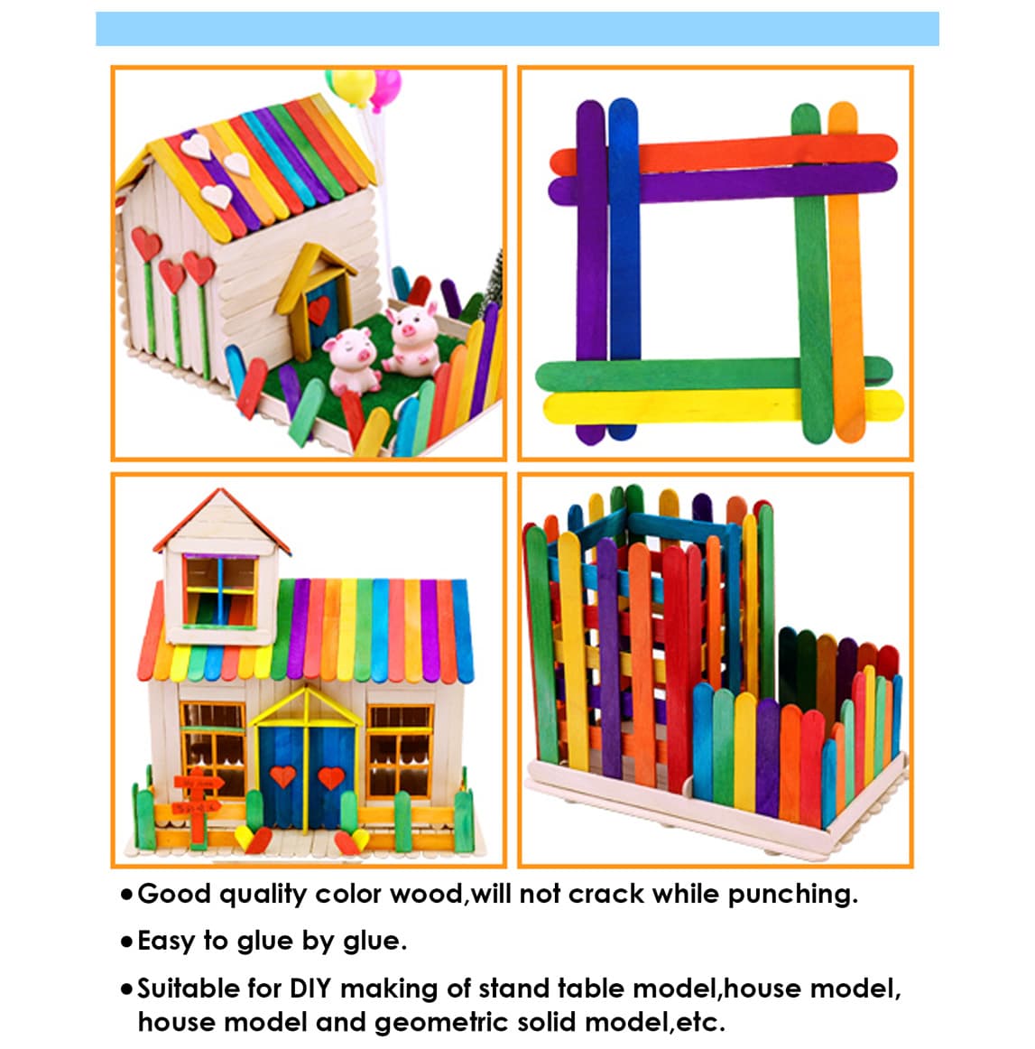 Wooden Sticks for DIY
