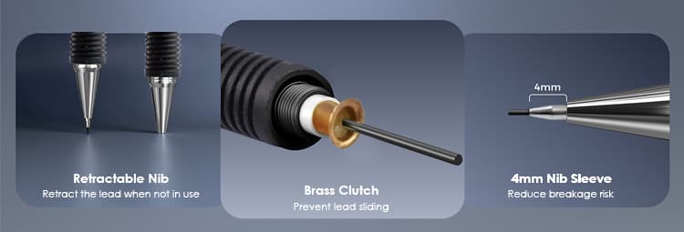 0.5mm lead mechanical pencil 0.5mm lead mechanical pencil