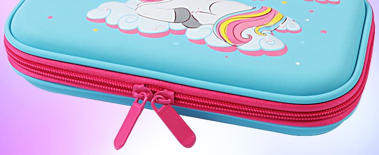 Metal Zipper Pencil Bag 