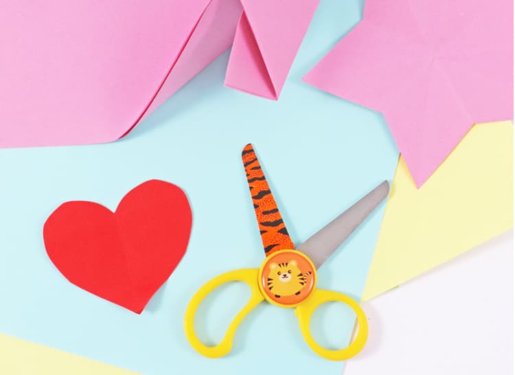 Plastic Cartoon Scissors 