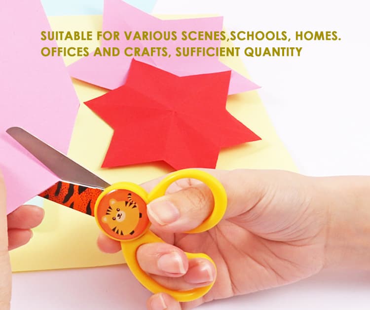 Safety Cartoon Scissors 