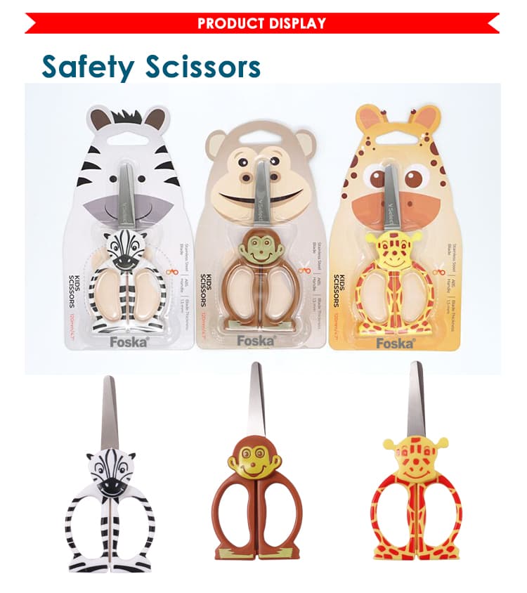 Kids Cartoon Scissors 
