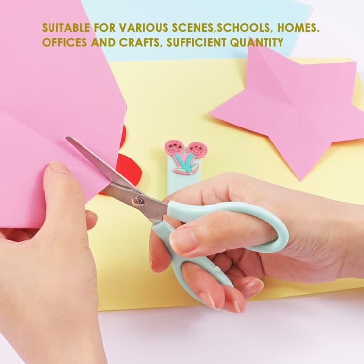 Cutting Paper Cartoon Scissors