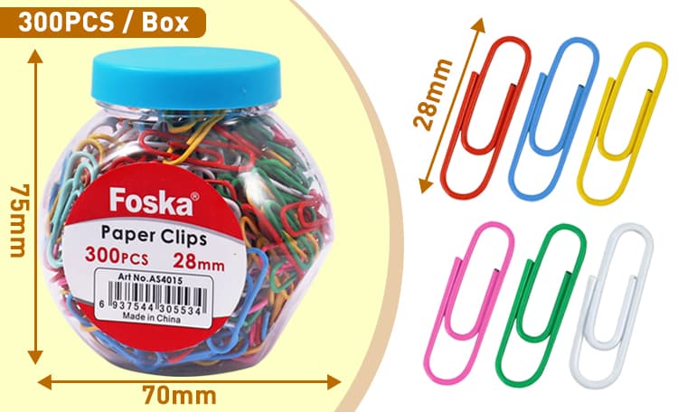 vinyl coated paper clip