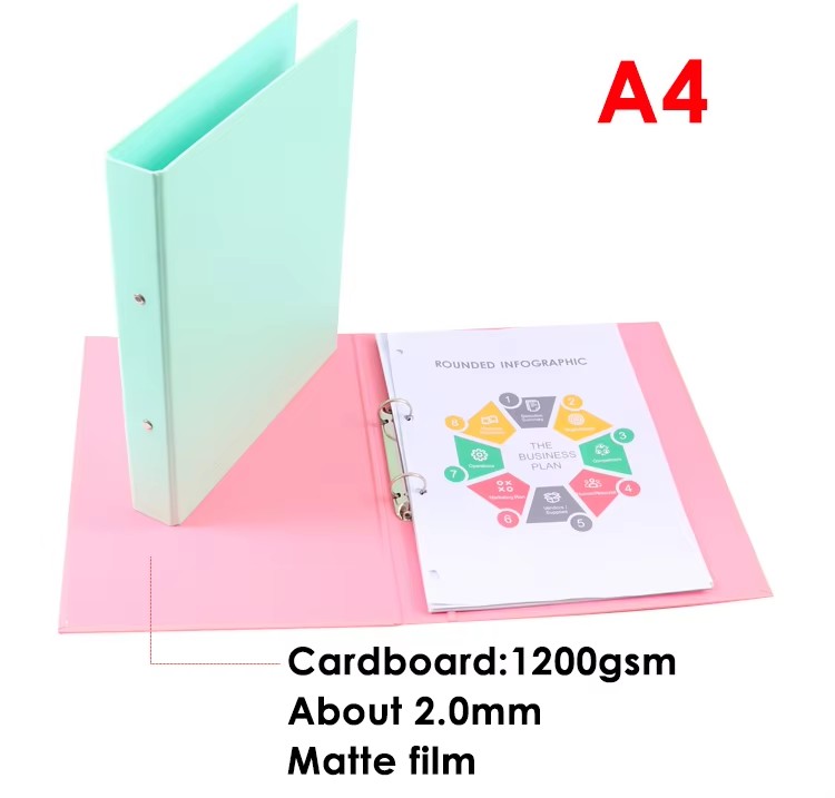 O ring PVC presentation binder