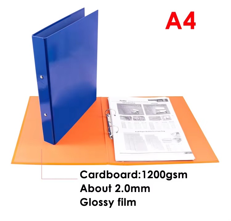 O ring PVC presentation binder