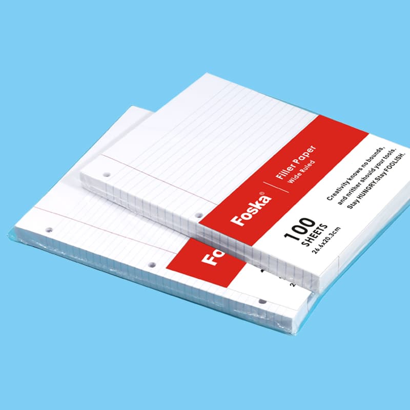 3-Hole Loose Leaf Refill Paper
