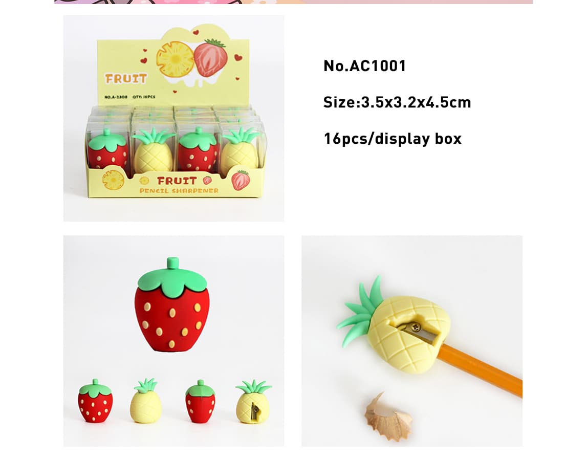 Cartoon pencil sharpener