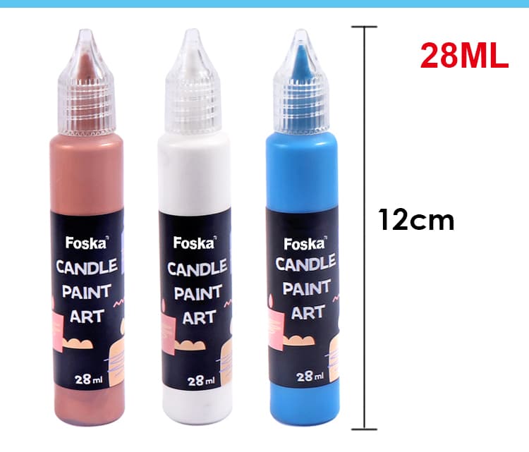 Colorful Candle Paint Art