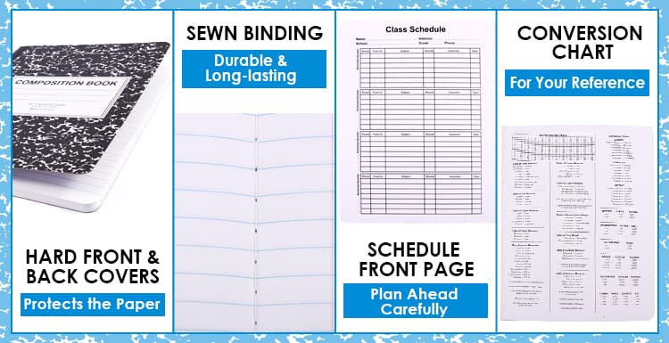 Marble Colors Composition Book
