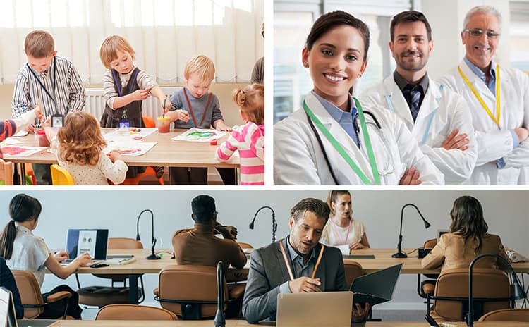 Professional PU Badge Holder Professional PU Badge Holder