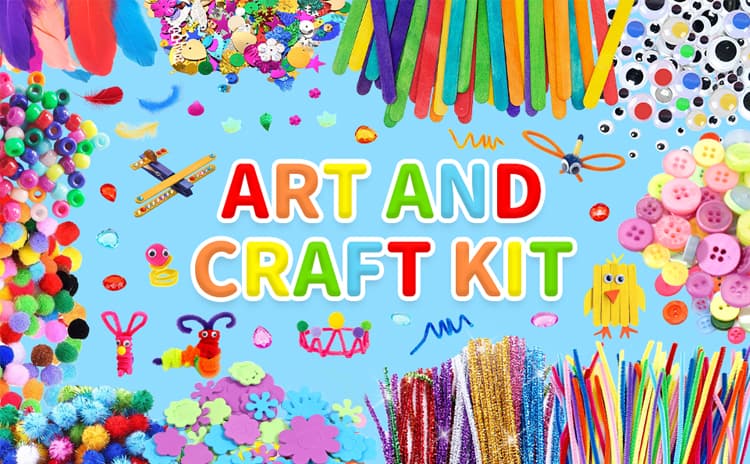 Arts and Crafts Set for Kids Arts and Crafts Set for Kids