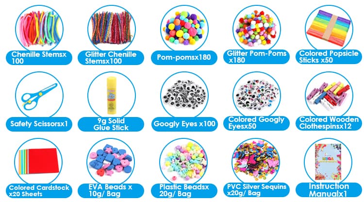 Arts and Crafts Set for DIY Arts and Crafts Set for DIY