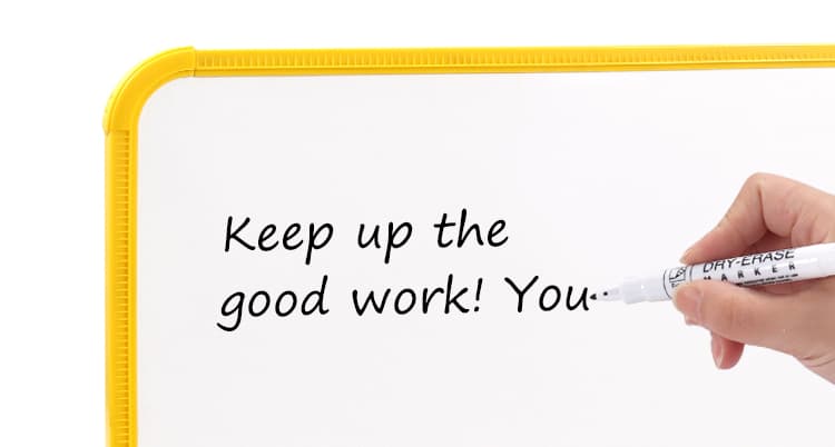 Smooth Writing White Board