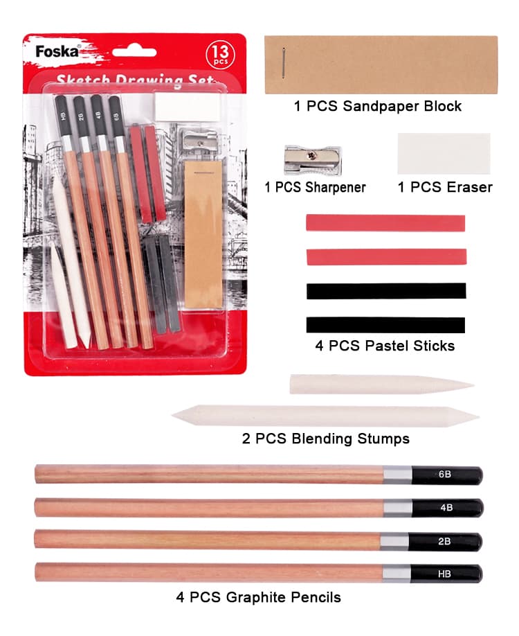 Sketch Drawing Set Sketch Drawing Set