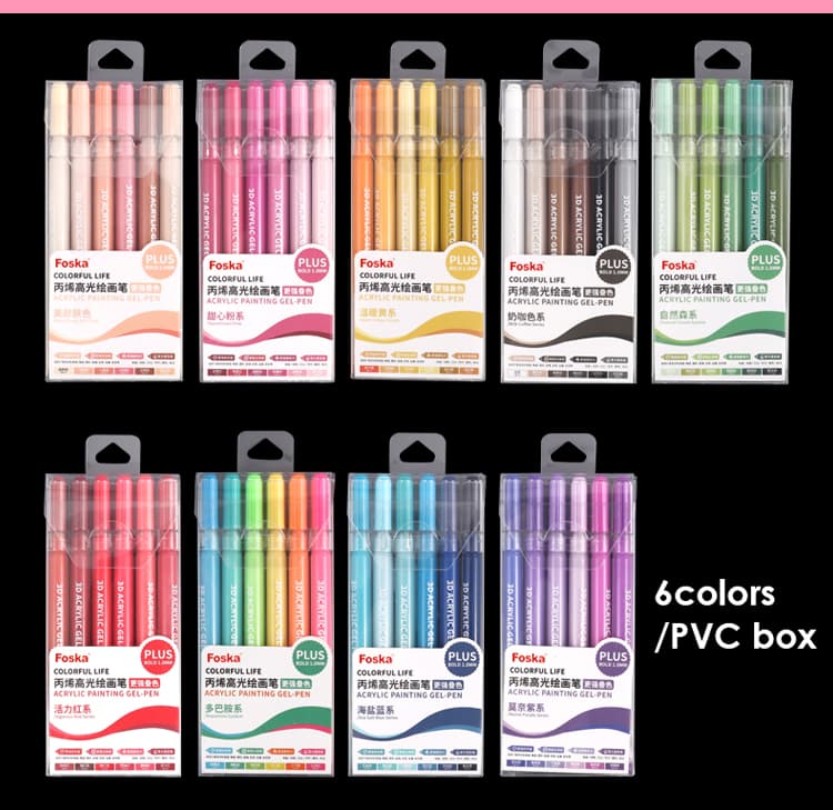Muti-Color Acrylic Marker Muti-Color Acrylic Marker