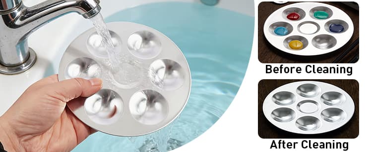 Watercolor Aluminum Painting Palette