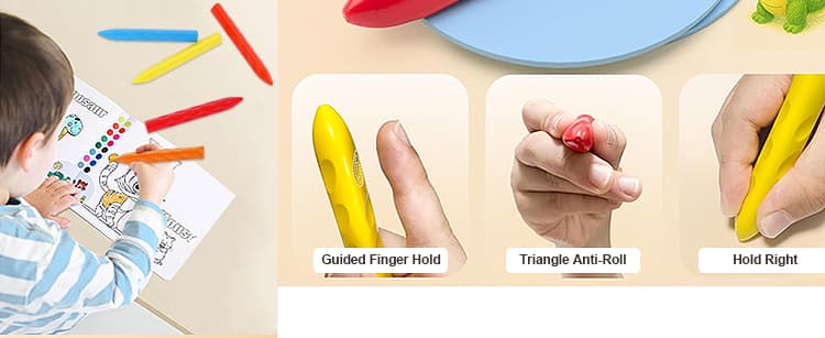 Plastic Jumbo Crayons