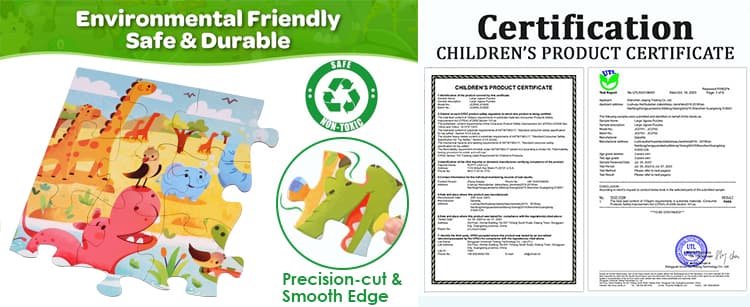 Safe Material Jigsaw Puzzles