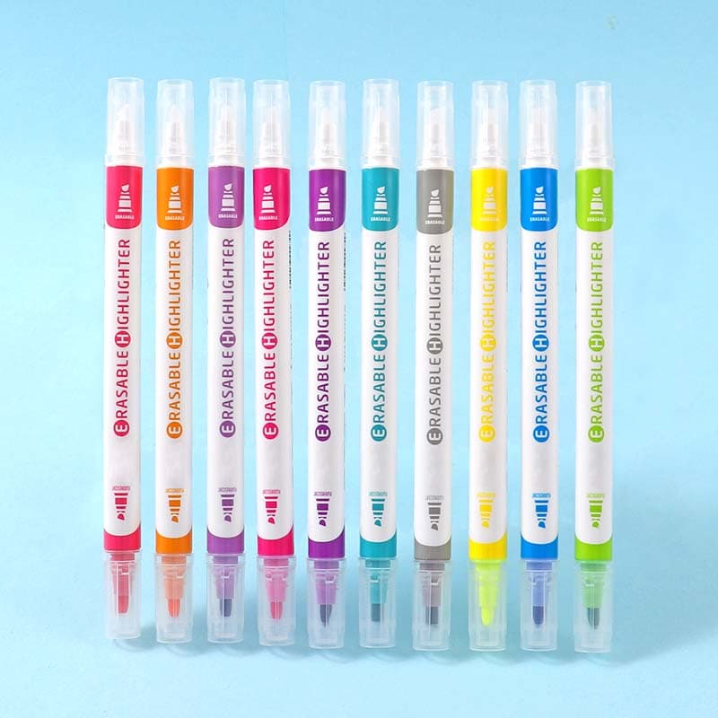 Assorted Colors Erasable Highlighter