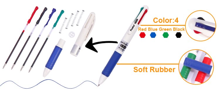 Assorted Colors Ballpoint Pens