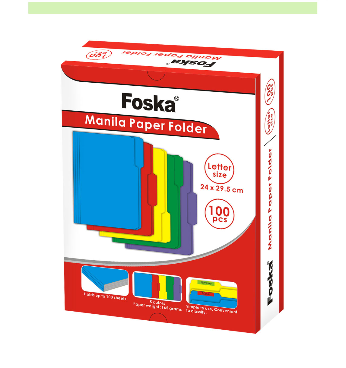 eco-friendly Manila folder
