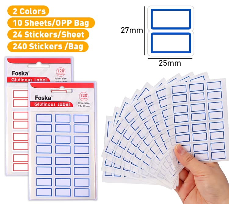 Paper Glutinous label Paper Glutinous label