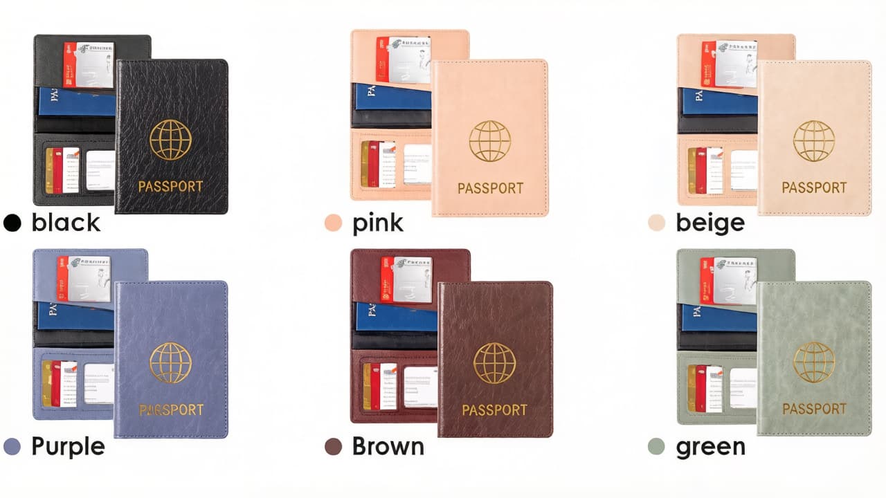 Passport Holder for Women and Men