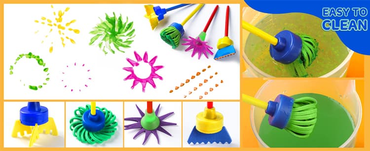 Painting Brush Set for Early Learning
