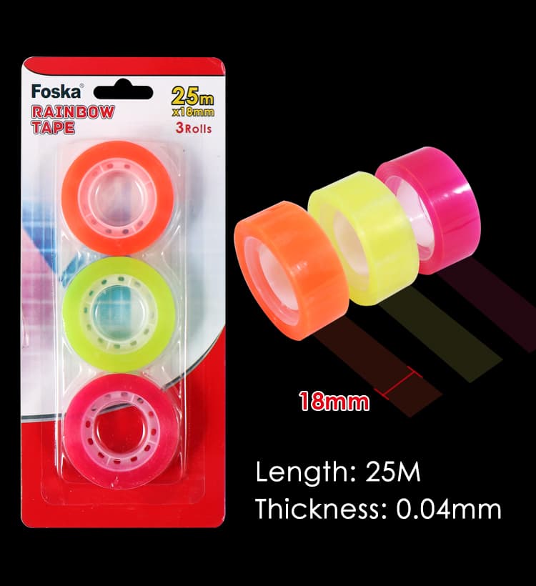 rainbow BOPP tape rainbow BOPP tape