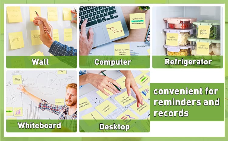 Reusable Yellow Sticky Note Pads Reusable Yellow Sticky Note Pads