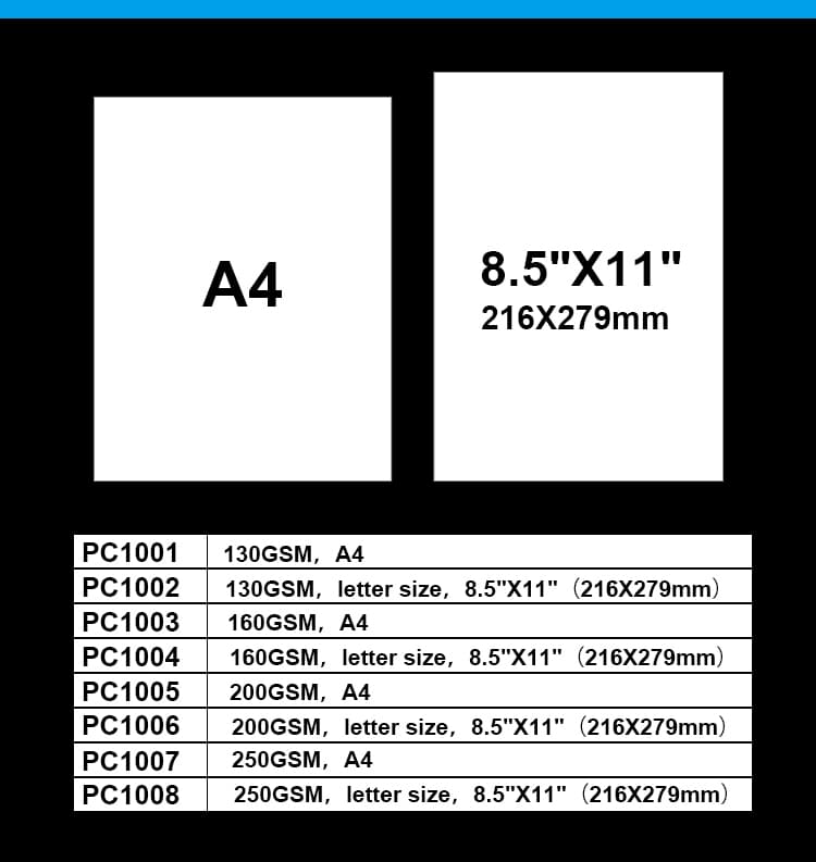Foska Gloss Laser Coated Art Paper Foska Gloss Laser Coated Art Paper