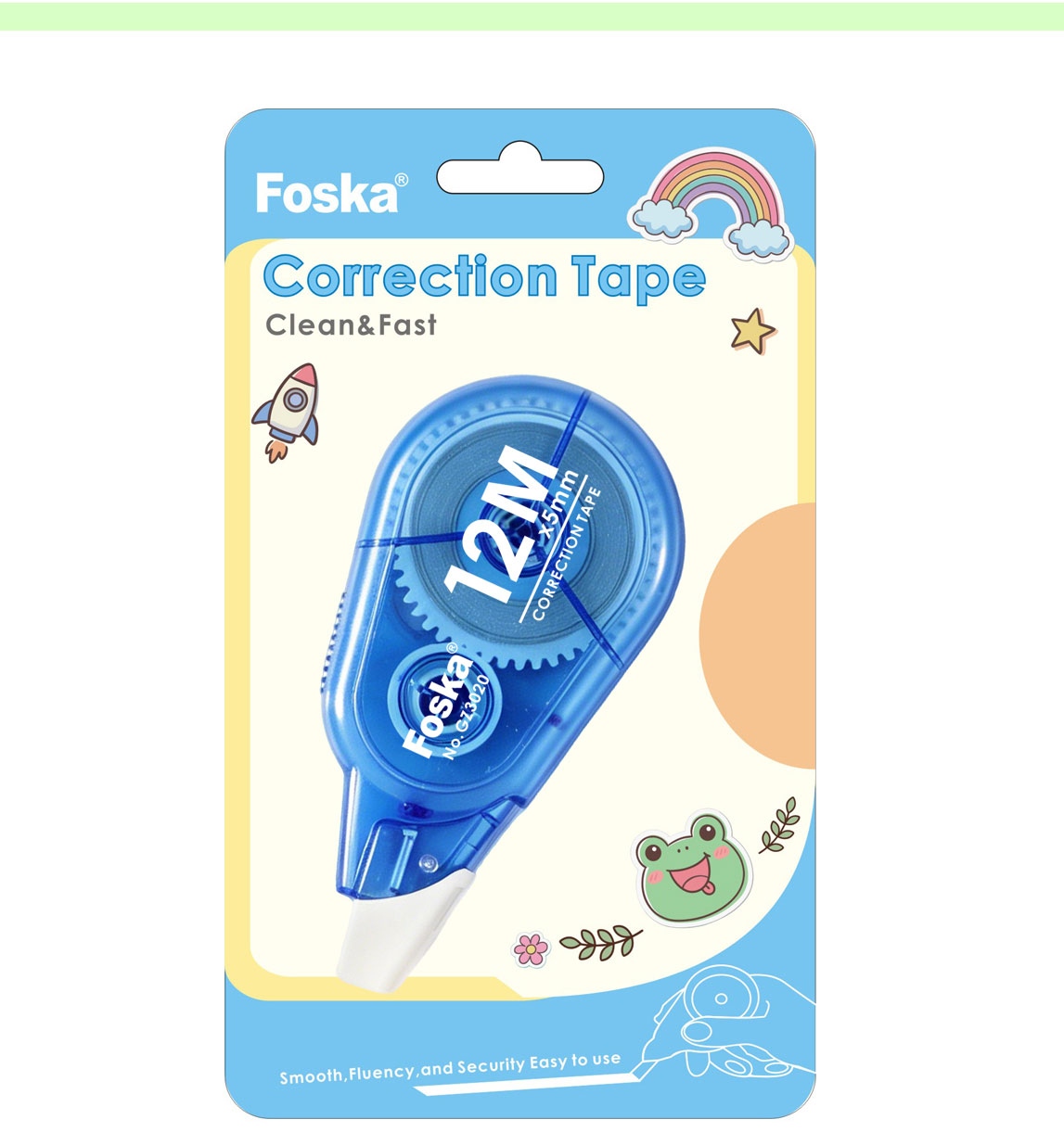 Smooth Application Correction Tape Smooth Application Correction Tape